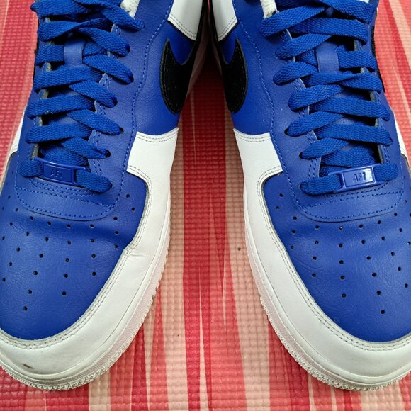 %Nike By You ID Air Force 1 One CT7875-994 Men\'s Size 11.5 Blue White - A2 main image 13